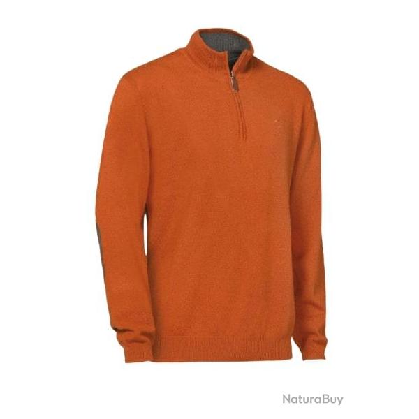 Pull Homme Club Interchasse Winsley Rouille