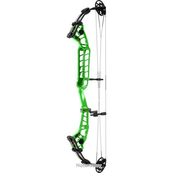 SANLIDA - Arc  Poulies HERO 10 II 40" 50-60 # GAUCHER (LH) 29.0"-32.0" GREEN