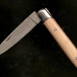 NORMAND pommier + TES INITIALES gravées GRATUIT couteau NORMAUND
