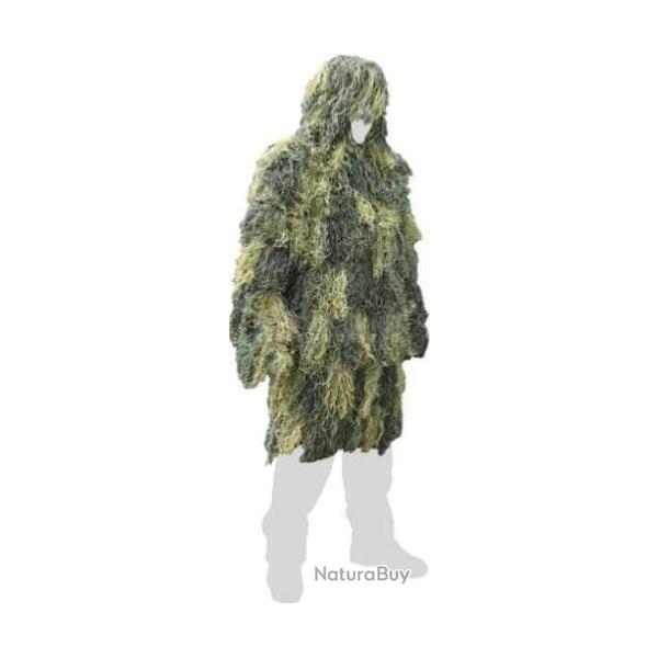 Ghillie Parka MILTEC Camo Fort Anti Feu Tenue de Camouflage Chasse Airsoft