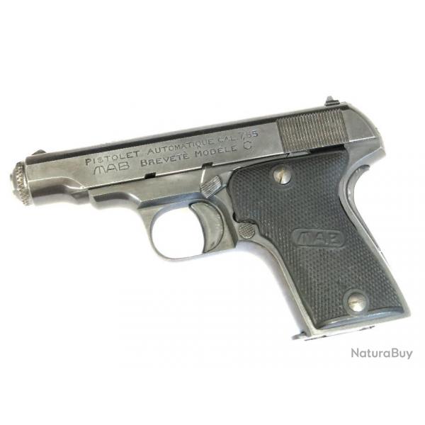 Pistolet MAB modele C calibre 7.65 categorie B
