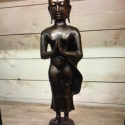 Grand bouddha debout  thaï 60cm - bronze