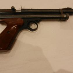 rare pistolet américain Ted Williams Model 126 1909 CO2