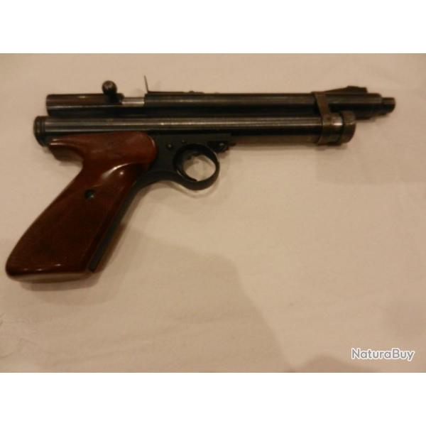 rare pistolet amricain Ted Williams Model 126 1909 CO2