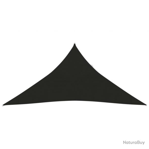 Voile toile d'ombrage parasol 160 g/m 3 x 3 x 3 m PEHD noir 02_0009201