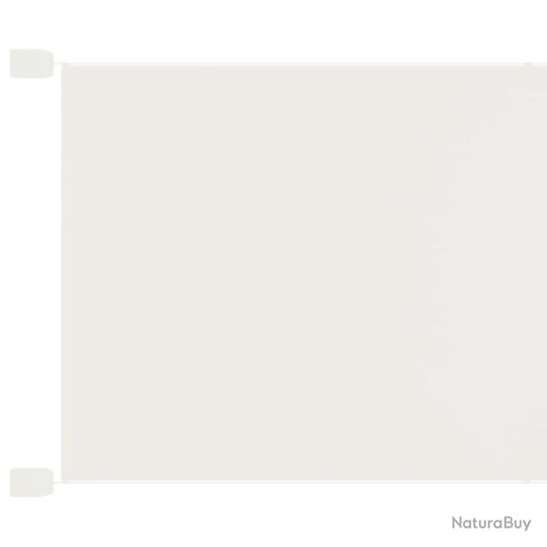 Auvent vertical 100x800 cm tissu oxford blanc 02_0007559
