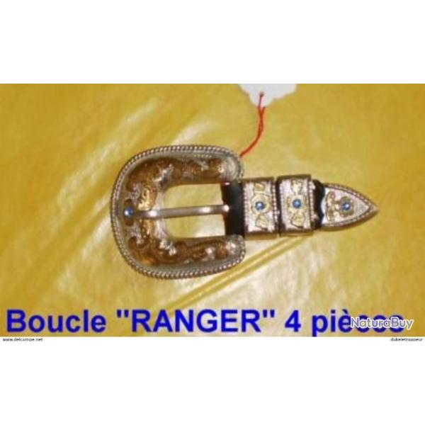 Boucle de ceinture de type "RANGER" 4 pices !