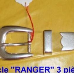 Boucle de ceinture de type "RANGER" 3 pièces ! 1