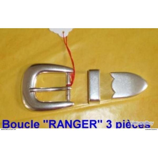 Boucle de ceinture de type "RANGER" 3 pices ! 1