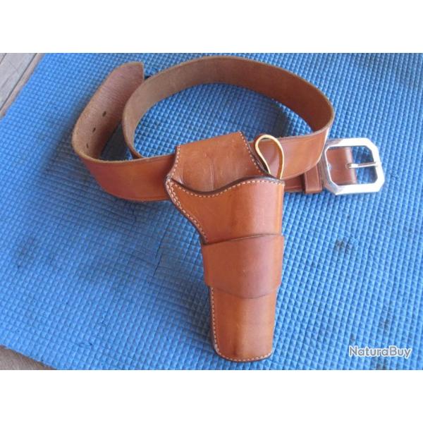 HOLSTER COMMEMORATIF JOHN WAYNE BY BIANCHI + CEINTURE JOHN BIANCHI