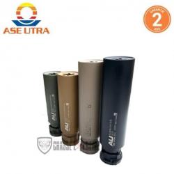 Silencieux ASE UTRA Dual 762-S-BL Cal 7.62 mm Fde Heat Shield