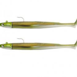 Double Combo Offshore Fiiish Crazy Paddle Tail 150 Kaki 15cm par 2 20g