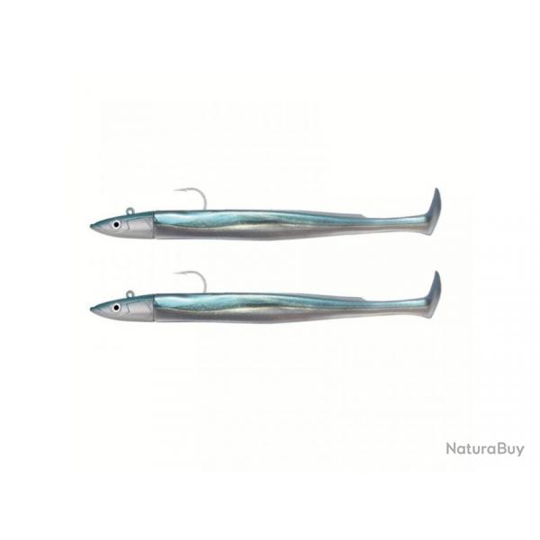 Double Combo Offshore Fiiish Crazy Paddle Tail 150 15cm par 2 20g Pearl Blue