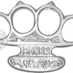 Poing américain Boxer Gris