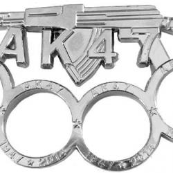 Poing américain AK47 Argent