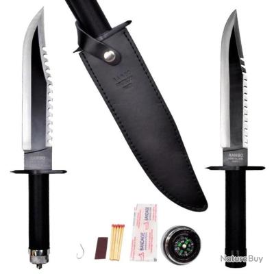 Starter Pack Collection Couteaux Rambo 1 et Rambo 2 - Couteaux ...