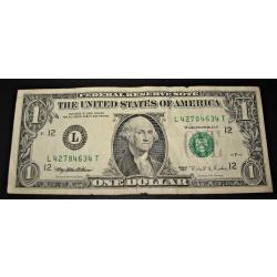 AMERIQUE one dollar G.Washington 1995 banknote