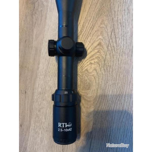 Lunette RTI  Laser intgr 2.5-10x42 - Diam 30