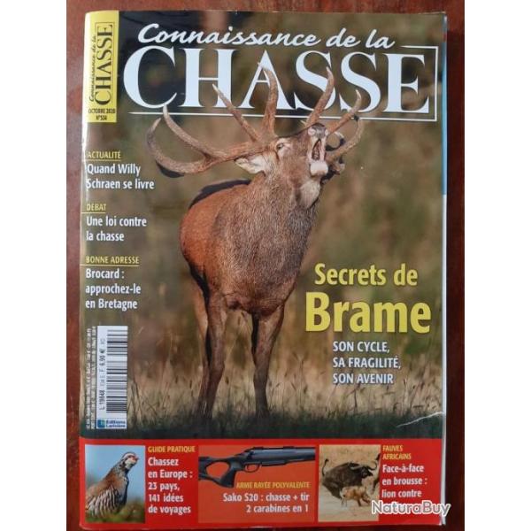 Magazines "Connaissance de la chasse" x24 trs bon tat