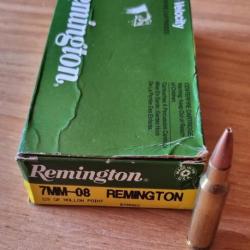 Munitions 7mm 08 Remington Hollow point