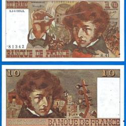 France 10 Francs 1974 4 Avril  Hector Berlioz Billet Franc Frs Frc Frcs