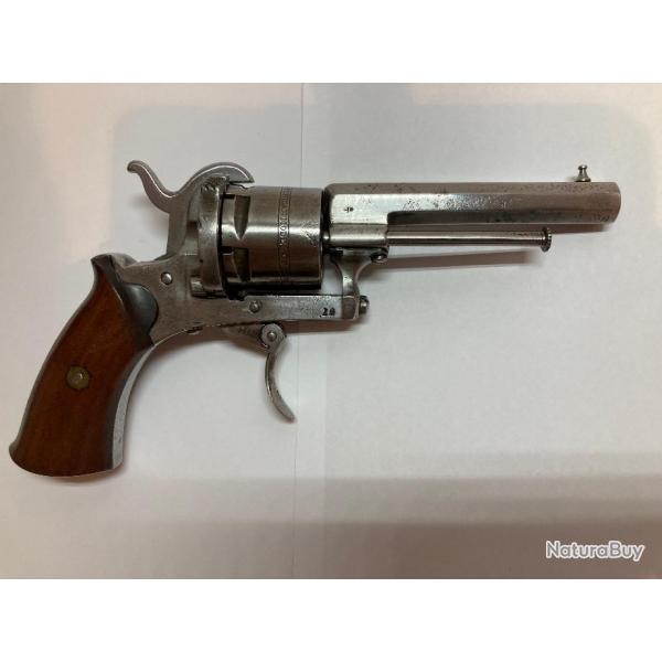 Revolver  Broche type Lefaucheux calibre 7mm "The Gardian, Amrican Model of 1878"