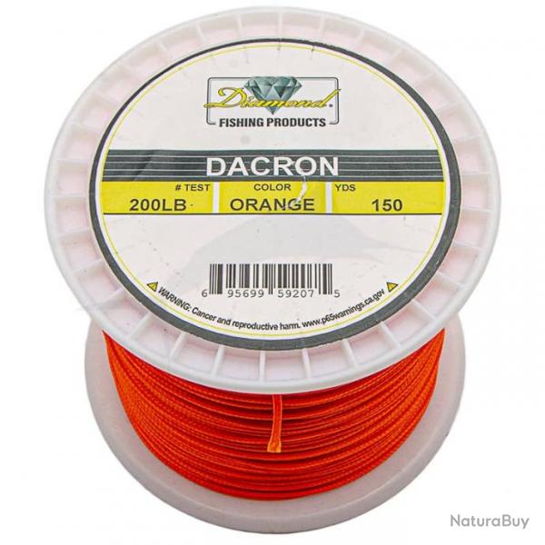 Diamond Dacron Orange