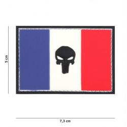 Patch 3D PVC Punisher France | 101 Inc (444130-5340 | 8719298216490)