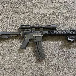 PACK Carabine HAMMERLI TAC R1 Calibre 22 Lr (Lunette + Bipied + chargeur 30 coups + mallette)