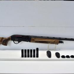 ! SEMI ! Fusil semi-automatique Diana Trophy bois canon de 71cm - Cal. 12/76