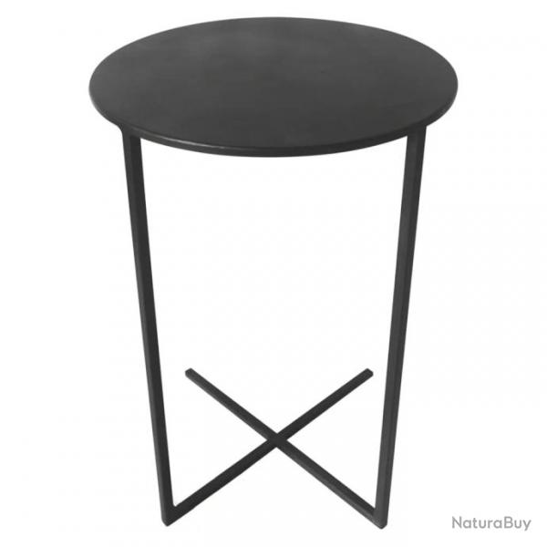 Table d'appoint Xavi 35x60 cm Noir
