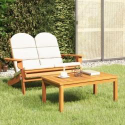 salon de jardin Adirondack 2 pcs bois acacia solide