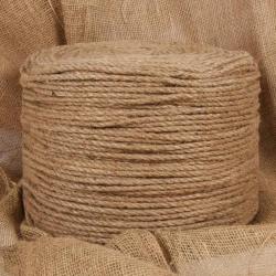 Corde de jute 500 m de long 4 mm d'épaisseur