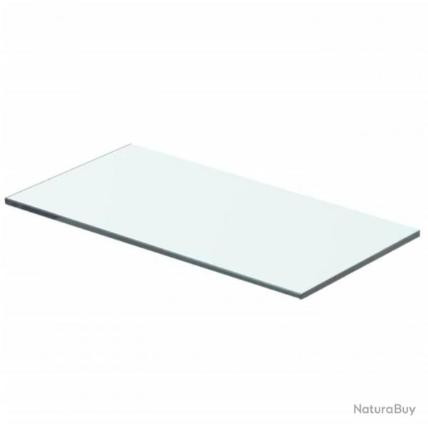 Panneau d'tagre Verre transparent 40 x 15 cm