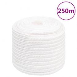 Corde de bateau Blanc complet 16 mm 250 m Polypropylène