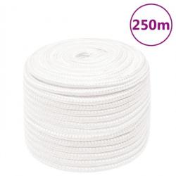 Corde de bateau Blanc complet 14 mm 250 m polypropylène