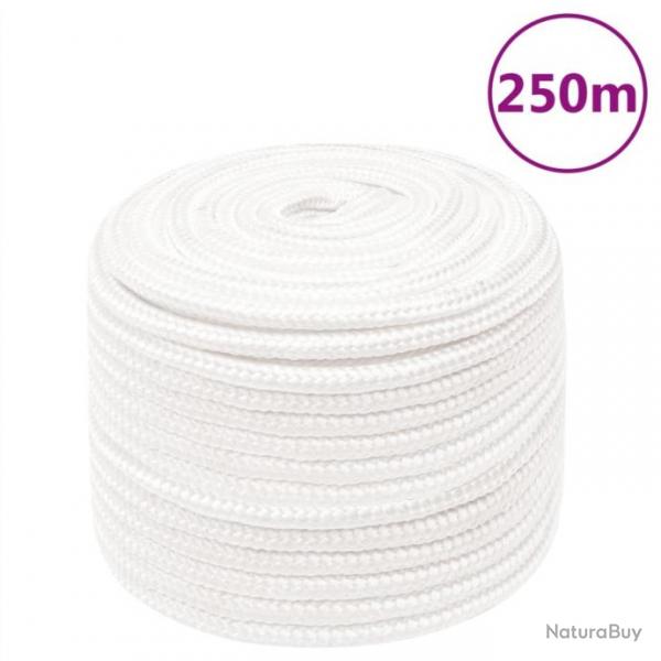 Corde de bateau Blanc complet 14 mm 250 m polypropylne