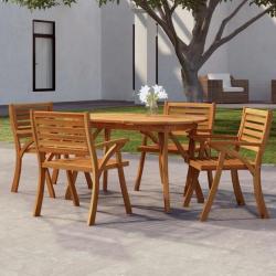 Table de jardin 150x90x75 cm Bois d'acacia solide