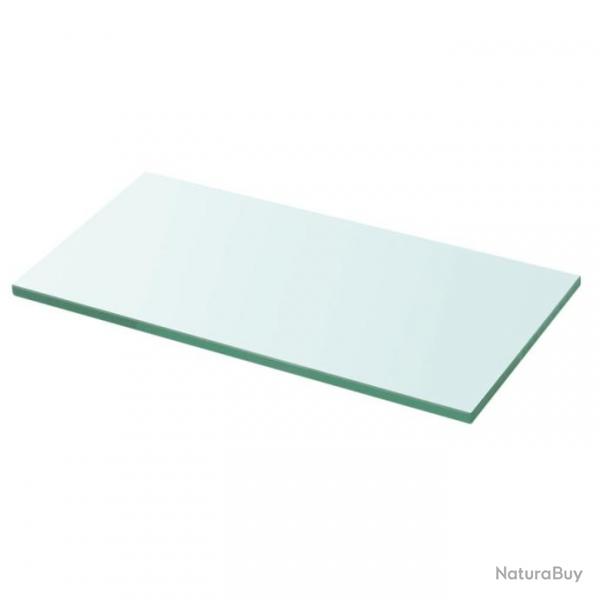 Panneau d'tagre Verre transparent 30 x 12 cm