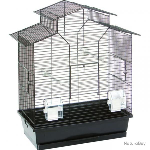 Cage  oiseaux Numfor Noir 52x30x61 cm