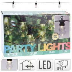 éclairage à LED de fête 20 ampoules 12 V