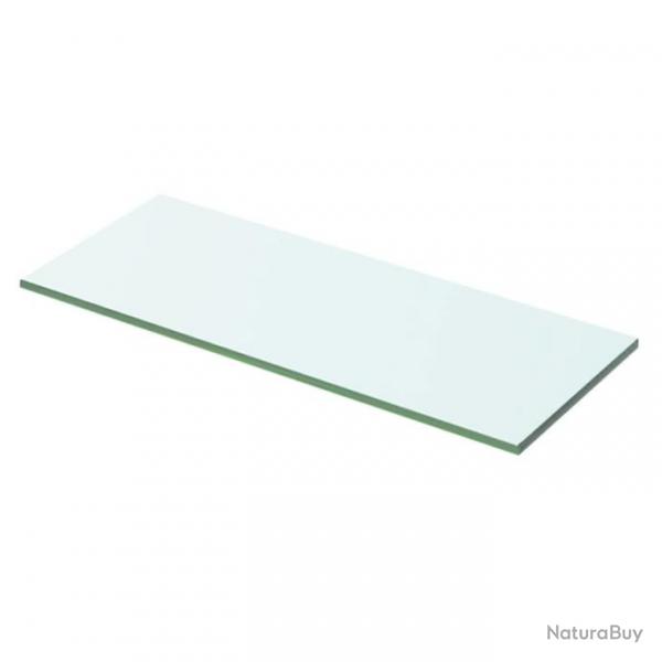 Panneau d'tagre Verre transparent 50 x 15 cm