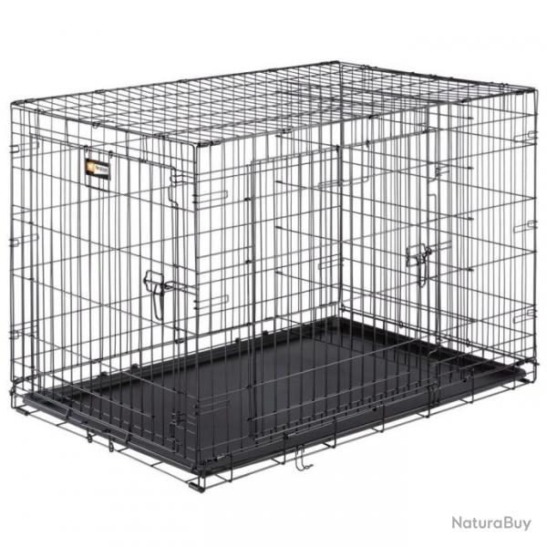 Caisse pour chiens Dog-Inn 105 108,5x72,7x76,8 cm Gris