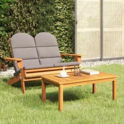 salon de jardin Adirondack 2 pcs bois acacia solide