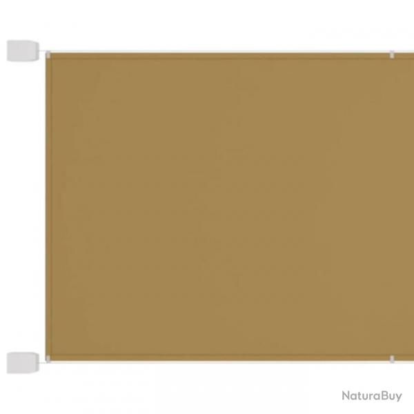 Auvent vertical 60 x 420 cm tissu oxford beige 02_0007550