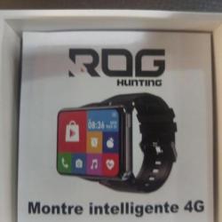 Montre connectée rog hunting 4g lte smart watch compatible collier dressage repérage