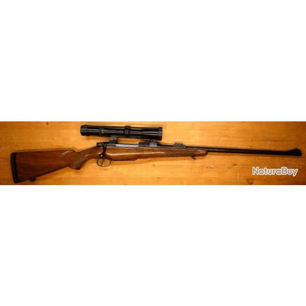 Carabine Brno Zkk 602 calibre 300 Winchester Magnum et lunette Schmidt Bender 1,5-6X42