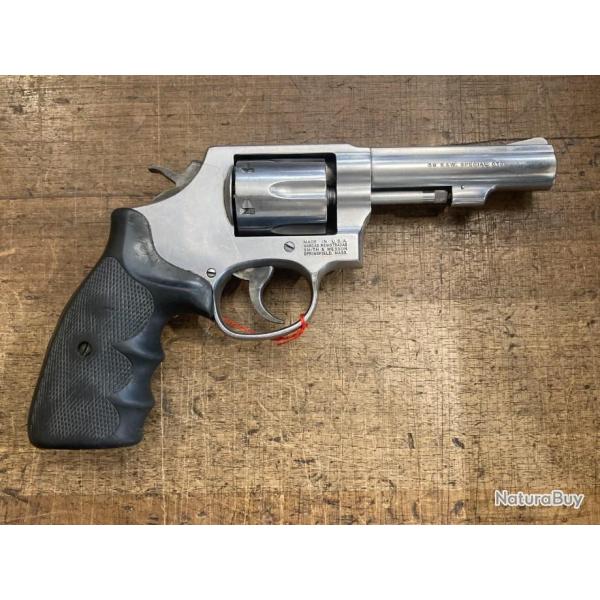 revolver Smith & Wesson mod. 64-6 calibre 38 spcial canon de 4" inox