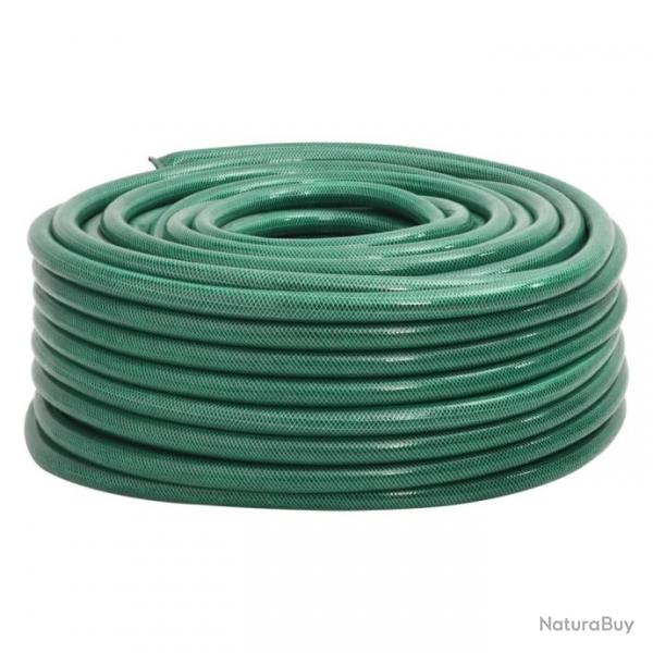 Tuyau d'arrosage vert 50 m PVC