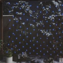 Filet lumineux bleu de Noël 3x2 m 204 LED Intérieur/extérieur